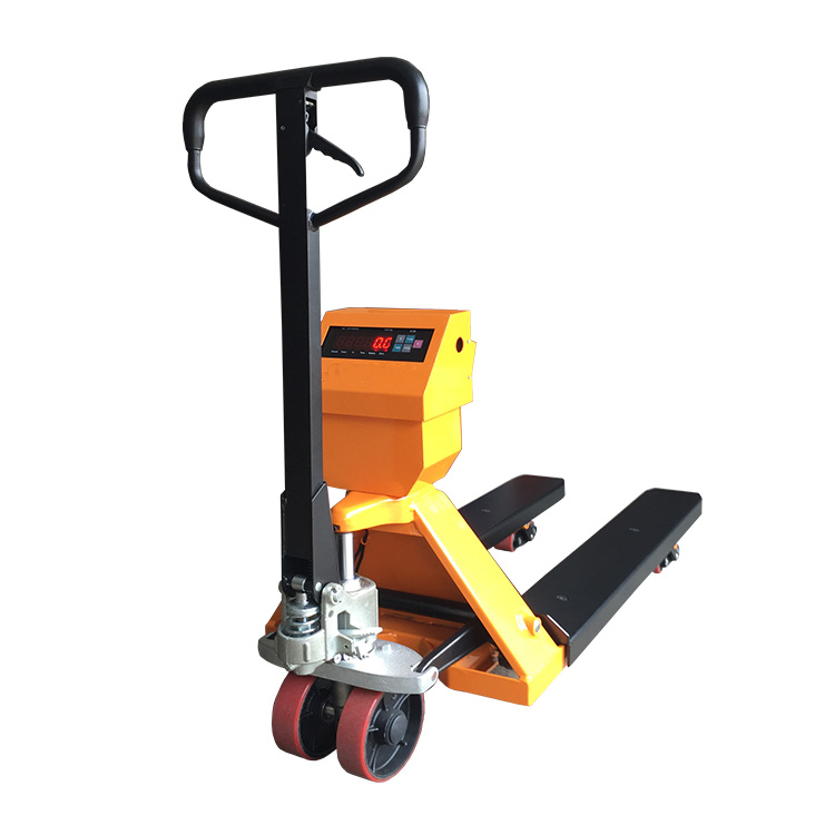 Crane scale pallet truck